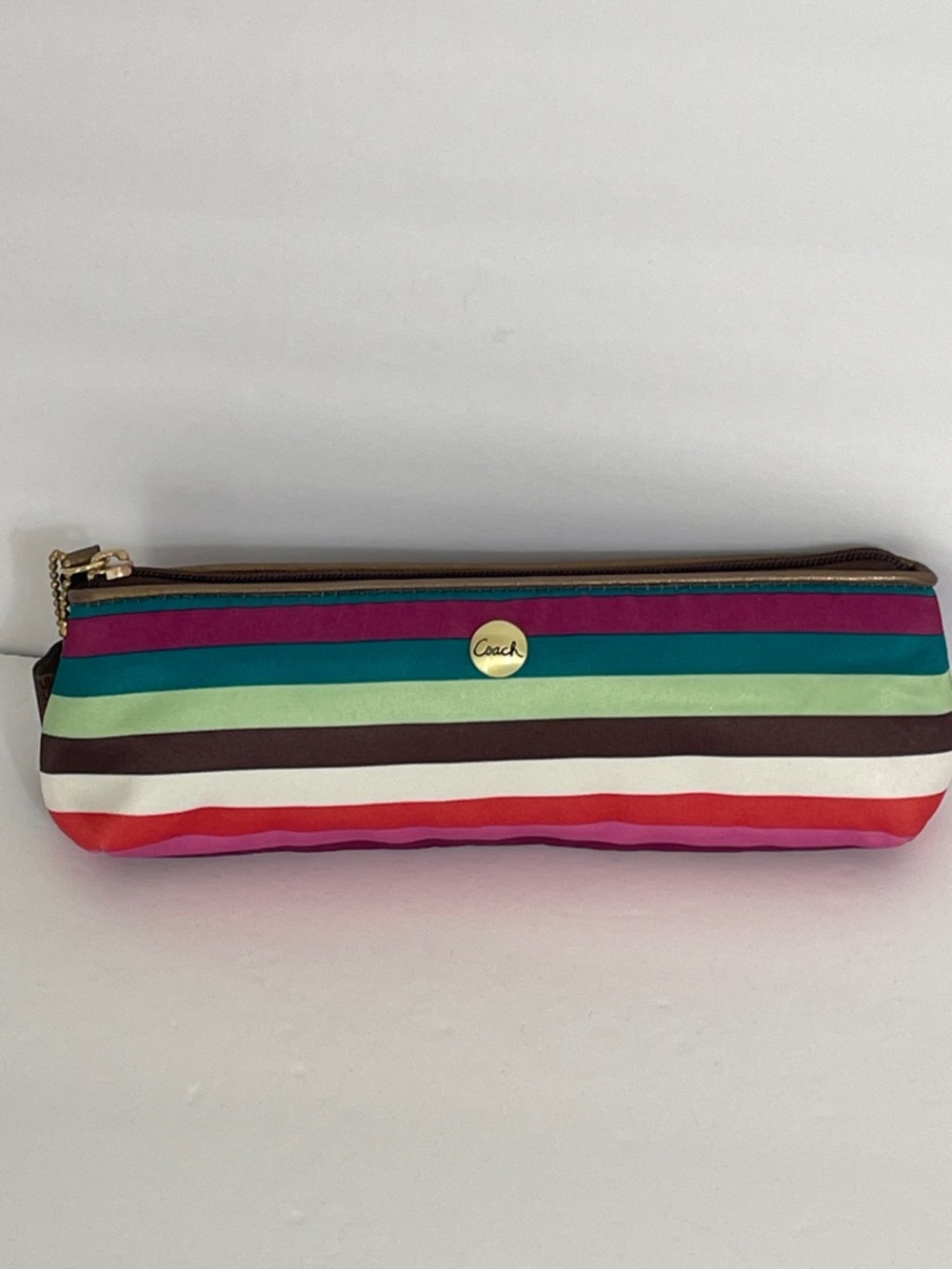 Coach Vintage Legacy Stripe Pouch - Picture 3 of 9